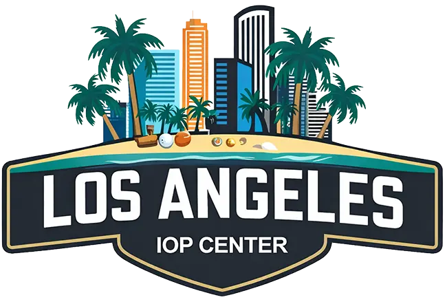 los angeles iop center logo